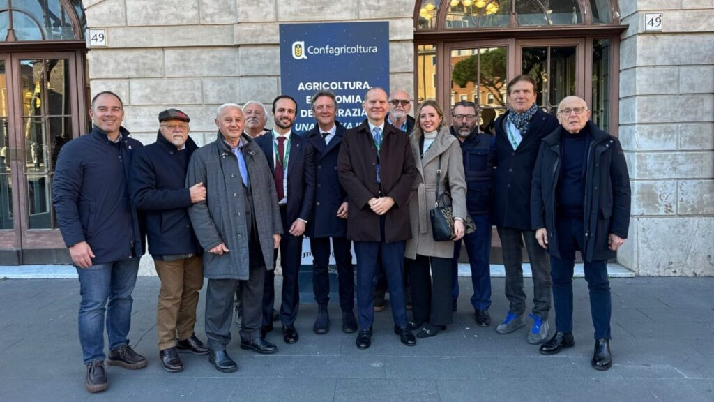 Foto con Giansanti, Pacchiarini, Nieto, Di Gioia, Madonini, Barbaglio, Garbelli, Magenes